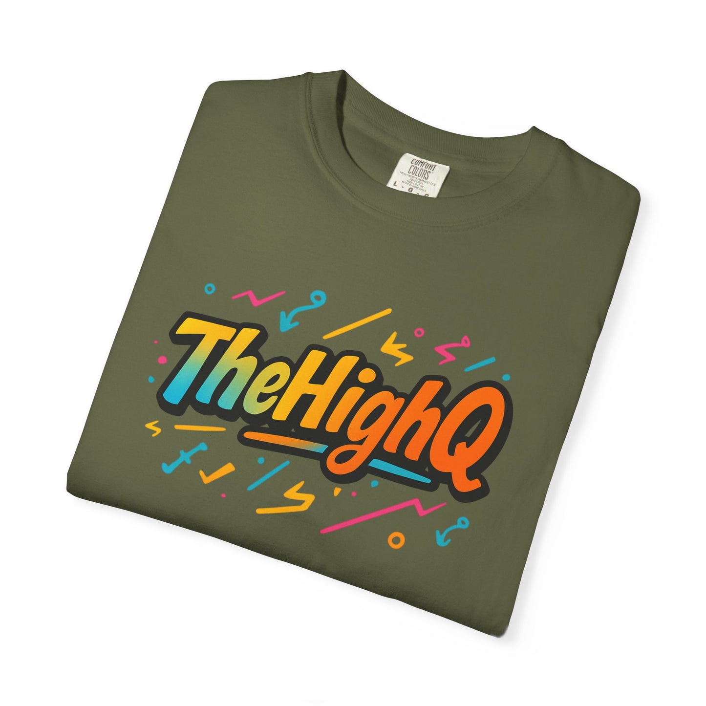 TheHighQ Graffiti Logo Tee