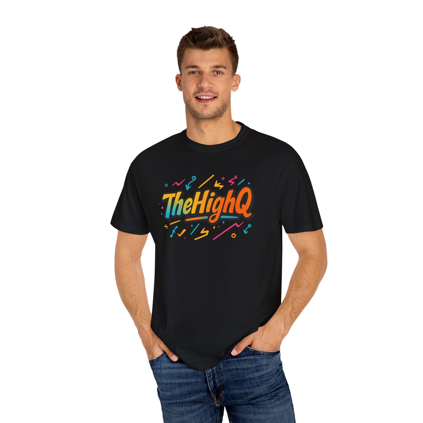 TheHighQ Graffiti Logo Tee