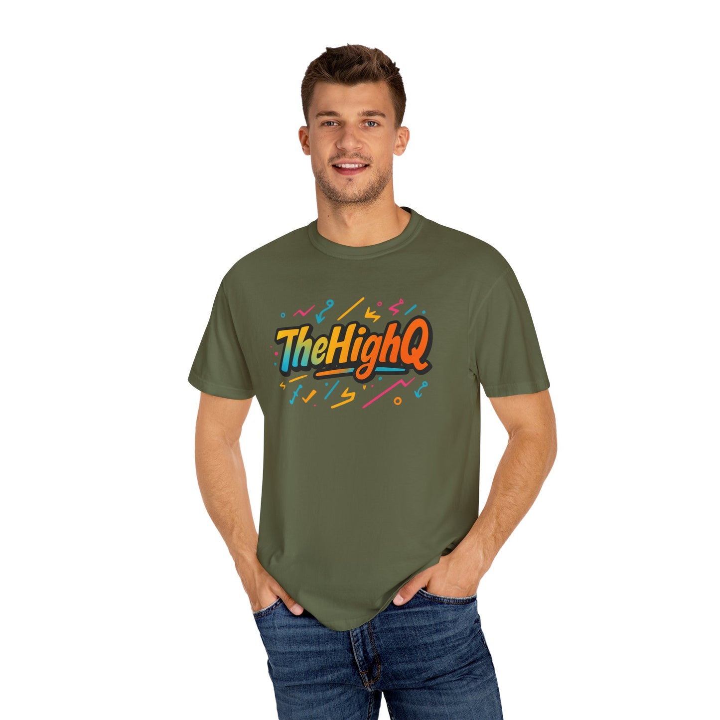 TheHighQ Graffiti Logo Tee